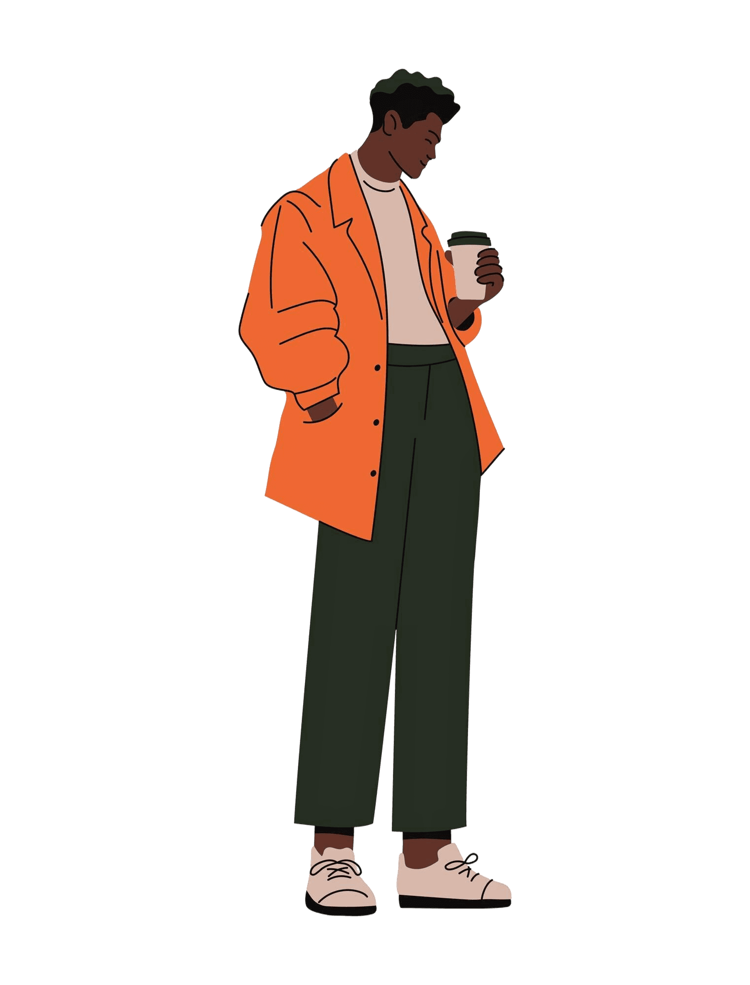 Illustration of LabTracka's founder